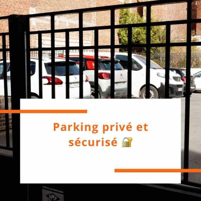 Suite George 5 + Parking Prive Et Securise Arras Eksteriør bilde